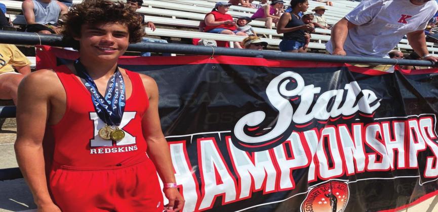 Kingston Track teams compete in 3A State Meet