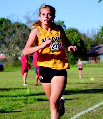 The MHS XC team ran in the Lake Country Meet. Summer Bryant
