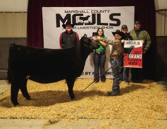 Grand Heifer- Gage Pickens