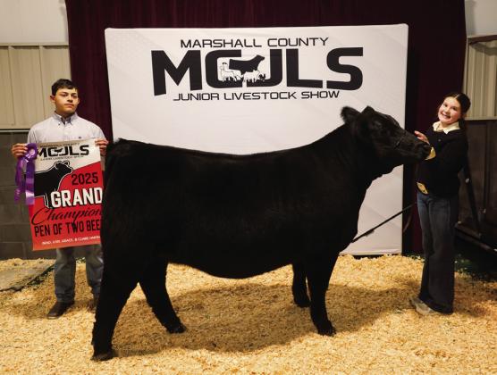 Champion pen of two beef- Haylin Hartin