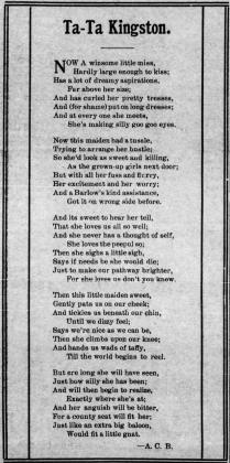 An article in the April 17, 1908 Marshall County Democrat. Courtesy photo