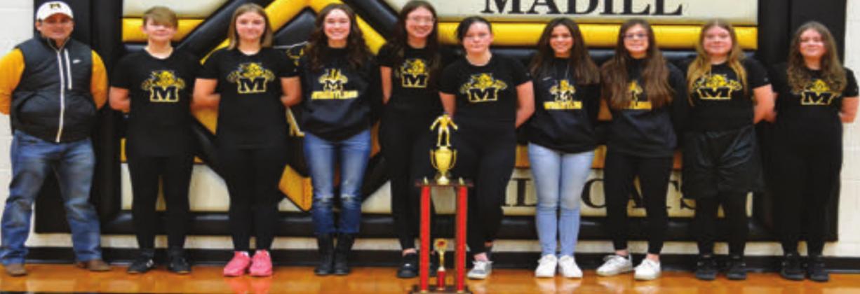 MJH Girls’ wrestling team place 1st in tourney