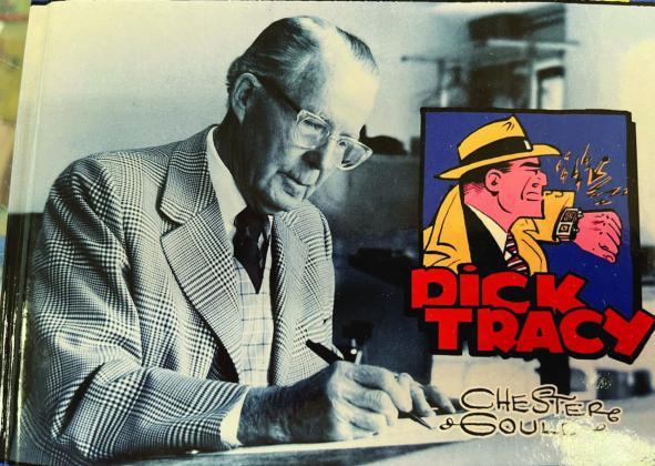 Chester Gould was an American cartoonist who created the beloved Dick Tracy comic strip. Photos courtesy of the Dick Tracy Museum