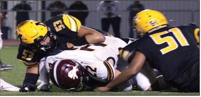 The Wildcats had a 49-0 loss to Blanchard on November 1. Photo by Summer Bryant