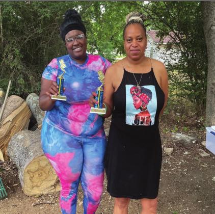 King of Tha Hill second place winners Myranda Jones and Rhonda Sanders, both from Madill, Okla. Courtesy photo