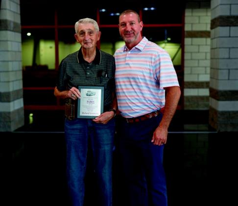 Richard Lemons was selected as the OklahomaAssociation for PupilTransportation Bus Driver of the Year for 2024-2025. 'At 83 years young, Mr. Lemons is the definition of dedication. A Kingston High School graduate (Class of 1960), he’s faithfully served the transportation department for 17 years—driving, cleaning, fueling and caring for the entire fleet.' Photo courtesy of The Tribe