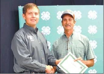 Courtesy Photo Scott Davis was named the Marshall County Volunteer of the Year and will be honored at the State 4-H Volunteer Conference next summer.