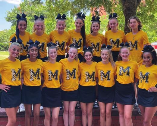 Madill cheerleaders attend cheer camp