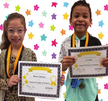 Madill students of the month