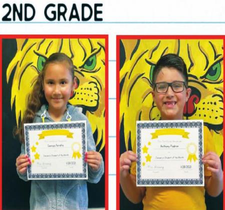 Madill students of the month