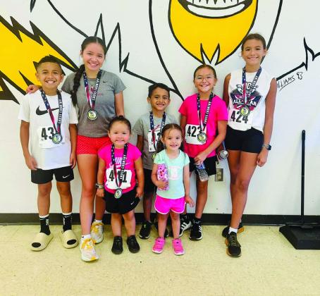 Akzel, Alina and Arexy Fernandez, Rey, Ellie, Jayla and Briellah Cabrales. Courtesy photo