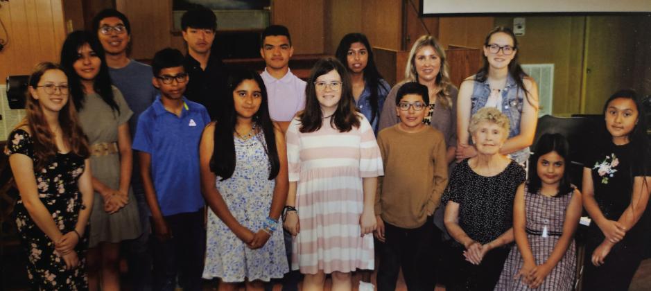 Students of Virginia Dugan performed their Spring Piano Recital on May 7. The performers were Ruthanna Wiese, Valeria Martinez, Dylan Serrano, Daynara Martinez, Hallie Wallace, Hiran Guevara, Joanna Passo, KLarissa Rosa, David Mendez, Miguel Fajardo, Misael Fajardo, Yailin Serrano, Heather Combs and Tarah Wiese. Courtesy photo