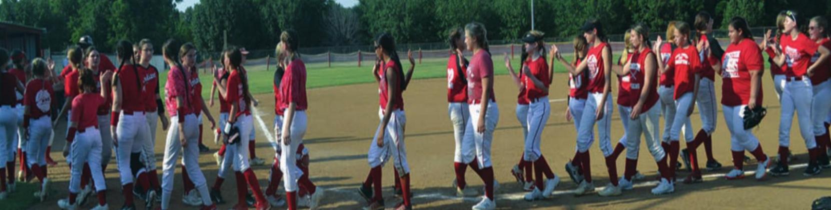 Kingston Jr. High softball practicing hard