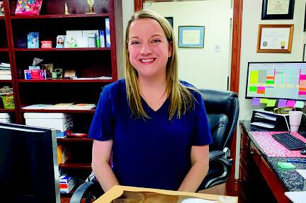 Nelson Dentistry also received some baked goodies from The Madill Record to show appreciation, as well. Leslie Mowles • The Madill Record