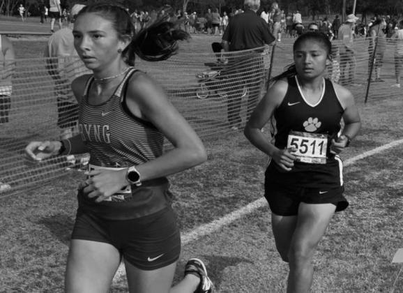 Isabell Sanchez took second place at the Madill LCC with a time of 13:12:58. Janlee Hoppers