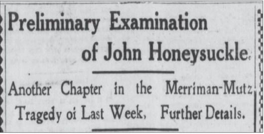 A headline in the newspaper about the murder trial. Courtesy photo