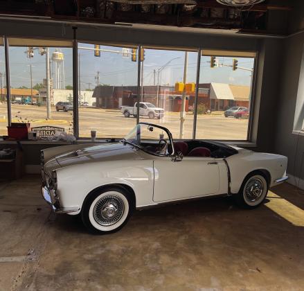 Robert Jackson plans on displaying antique cars and motorcycles in the new and upcoming restaurant. Courtesy photo