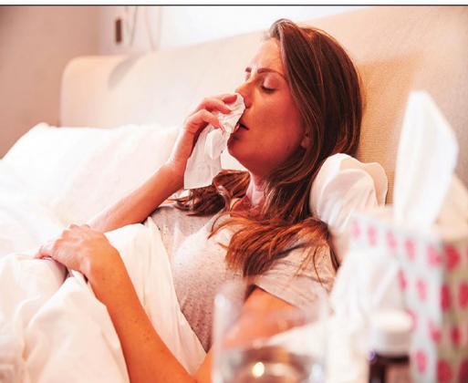Courtesy photo A cold or the flu can make people quite ill. Prevention is key this time of year.