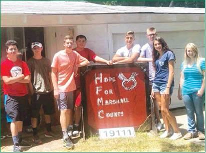Courtesy Photo Cristian Morales, Jared Davis, Hayden Harper, Cole Stepp, Devon Chapa, Trey Hughes, Kristen Chapa, and Samantha Hunt. (left to right)