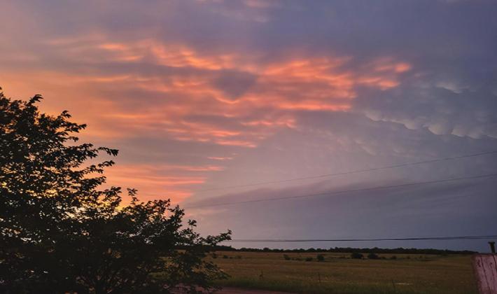 Rare lunar event turns Texoma sky orangish-red