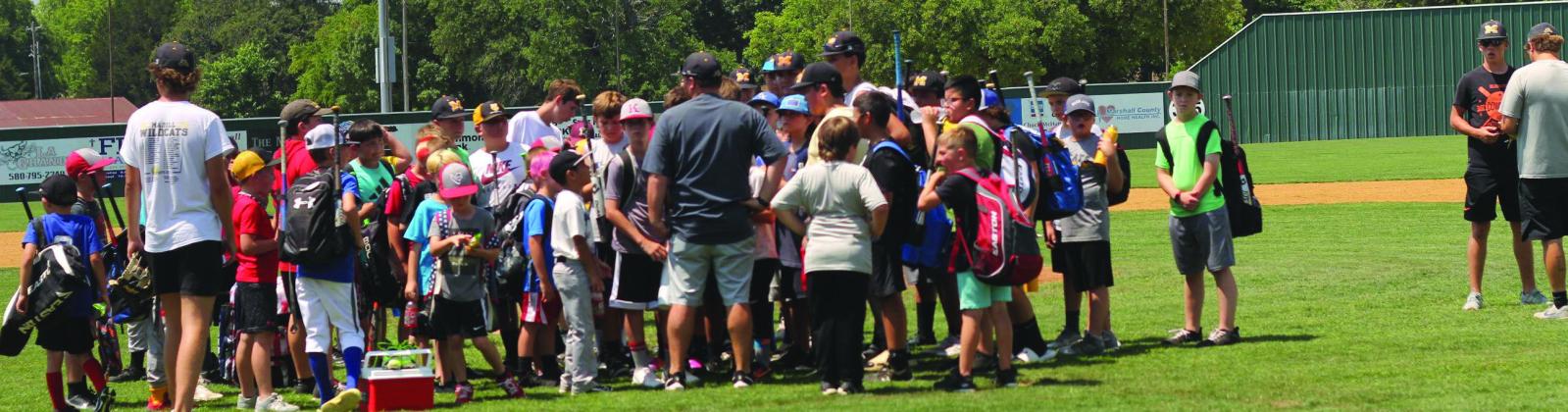 Madill baseball camp currently underway