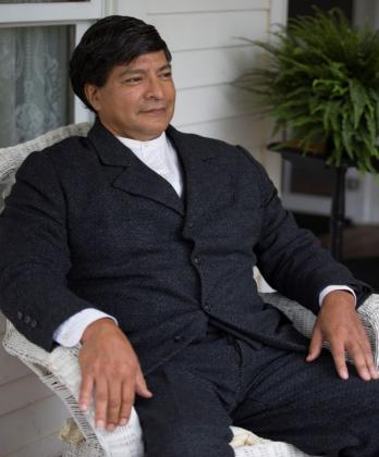 Gil Birmingham portrays Chickasaw historical figure Thomas Benjamin Thompson, in Chickasaw Nation Productions' "Te Ata." Chickasaw Nation photo. Courtesy photo