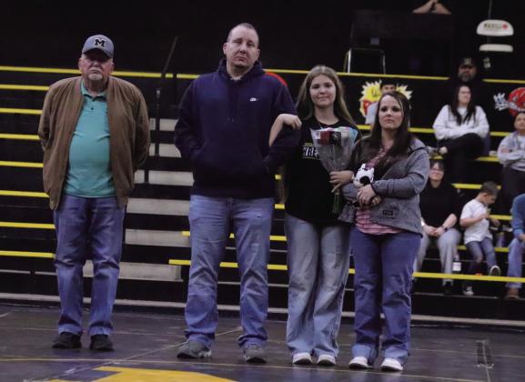 MHS WRESTLING SENIOR NIGHT
