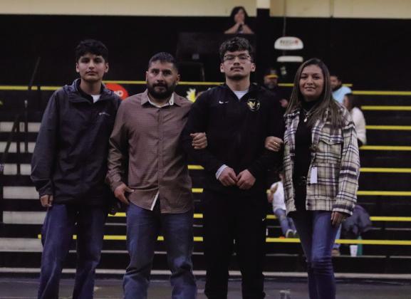 MHS WRESTLING SENIOR NIGHT