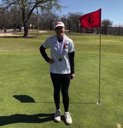 Meredith Reid placed in the past three tournaments including a win at Lincoln Park East in OKC. Courtesy photo