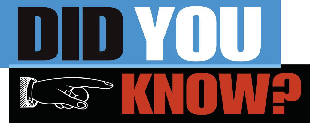 DID YOU KNOW?