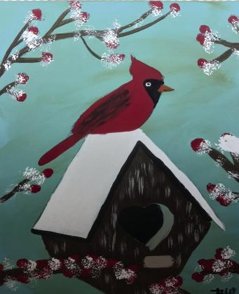 Garden Club hosts painting party