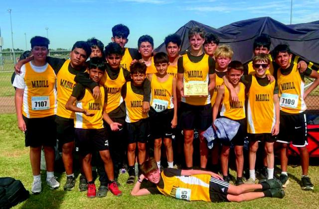 The Madill High School boys cross country claimed the 4A title and the girls team took runner up. Courtesy photos