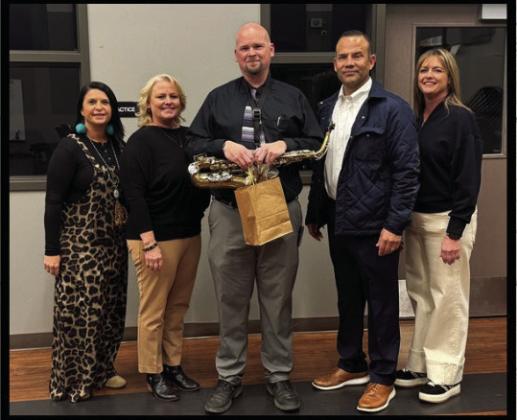 Kendall Hasty was named the MHS Teacher of the Year.