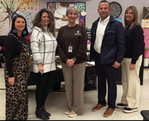 Leah Turner was named MMS Teacher of the Year.
