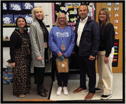 Mechelle Mullins was named Support Staff of the Year.
