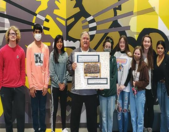 Madill Band students say bye to Bink