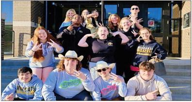 The Madill Speech team attended the State Speech Meet. Multiple students placed in the top 10. Grace Hartin and Chance Whitman were State Runners Up in Humorous Duet, Luke Clement and Ben Perkins took 8th place in Humorous Duet, Ben Perkins and Chance Whitman placed 3rd in Dramatic Duet and Ben Perkins placed 7th in Humorous Interpretation. Courtesy photo