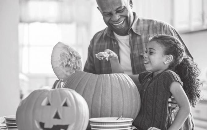 Jack-o'-lanterns are ubiquitous in October, but a refresher course on carving one can help those who haven't dusted off their carving skills since last fall. Courtesy photo