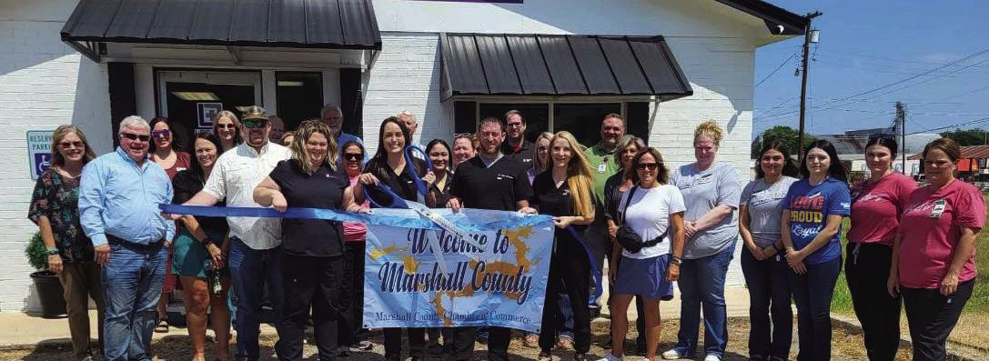 The Marshall County Chamber of Commerce held a Ribbon Cutting Ceremony for Legacy Family Medicine on August 15 to welcome them to the chamber. Courtesy photo
