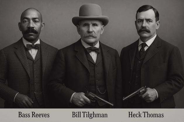 Bass Reeves, Bill Tilgham and Heck Thomas were all Deputy US Marshalls. Courtesy photo