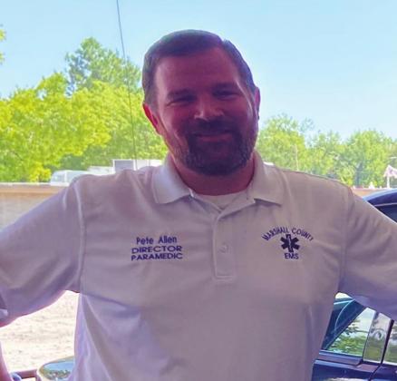 Pete Allen was recently hired as the new MCEMS Director. Courtesy photo
