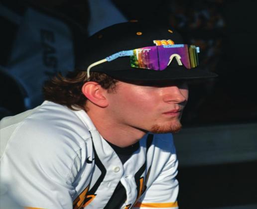 Brylee Bruster is a Madill Senior on the baseball team. Summer Bryant • The Madill Record