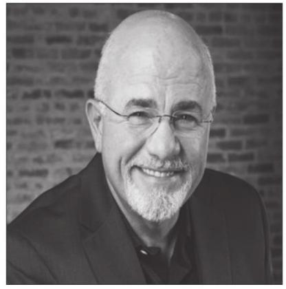Dave Ramsey is a seventime #1 national best-selling author, personal finance expert, and host of The Dave Ramsey Show, heard by more than 16 million listeners each week. He has appeared on Good Morning America, CBS This Morning, Today Show, Fox News, CNN, Fox Business, and many more. Since 1992, Dave has helped people regain control of their money, build wealth and enhance their lives. He also serves as CEO for Ramsey Solutions.