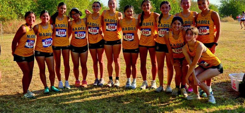 The MHS Lady Wildcat cross country team took 3rd place at the Marietta Cross Country Invitational. Courtesy photo