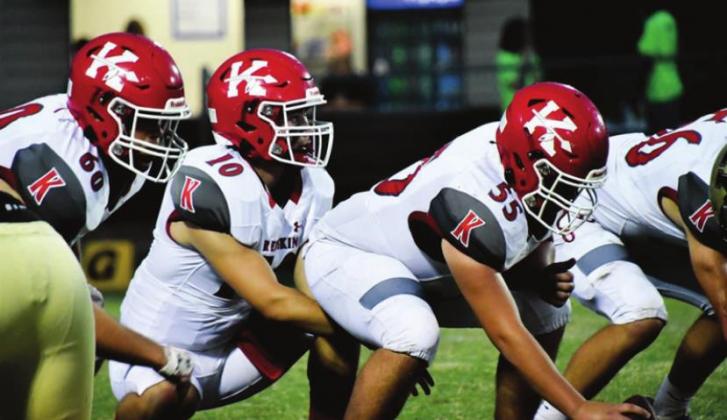 The Kingston Redskins played the Hugo Buffaloes on September 10, 2021. The Redskins walked away with the win. Mindi Weeks