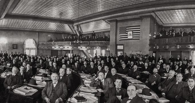 The 1907 Oklahoma Constitutional Convention.