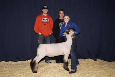 Several Madill FFA members showed sheep and goats on Saturday at the Southeast Regional show. Kylie Wooldridge and Emily Arnold made it into the top 25. Courtesy photos