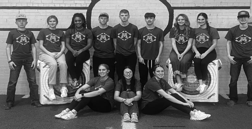 The MHS Archery Team are the Central Region Tier 2 State Champions. Photo courtesy of Brenda McHatton