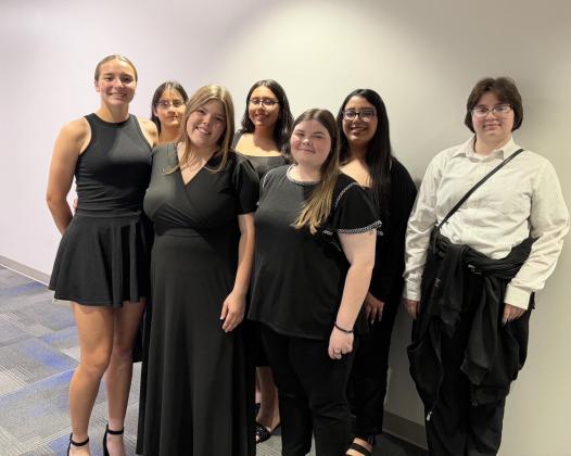 The Madill High School vocal group earned superior ratings at State Vocal Solo &amp;amp; Ensemble contest on April 24. Courtesy photo