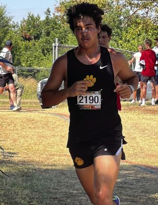 James Valadez snagged 11th place with the time of 18:24.77. Courtesy photo